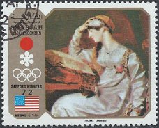 Postzegels Sharjah - 1972 Olympic Winners (2)