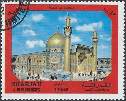 Postzegels Sharjah - 1972 Schatten uit het Midden-oosten (3) - 1