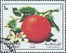 Postzegels Sharjah - 1972 Vruchten (1)