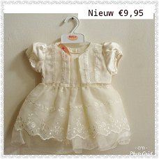 BABY JURK IN CREME MAAT 62/68