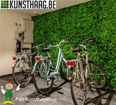 Kunsthaag als muurdecoratie tuinafsluiting balkonscherm - 1