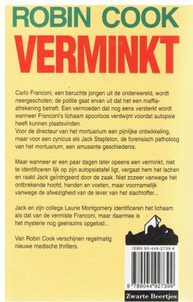 Robin Cook - Verminkt - Afbeelding 2