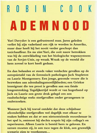 Robin Cook - Ademnood - Afbeelding 2