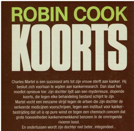 Robin Cook - Koorts - Afbeelding 2