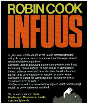 Robin Cook - Infuus - Afbeelding 2