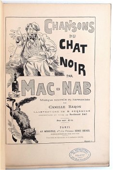 Chansons du Chat Noir [c.1890] Mac-Nab - Ferdinand Bac (ill) - 4