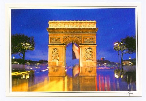 K101 Parijs L Arc de Triomphe / Frankrijk - 1