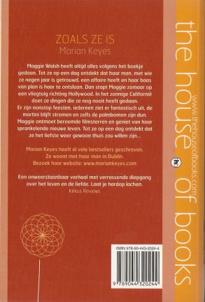Marian Keyes met Zoals ze is - Afbeelding 2