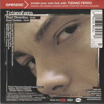 3 CD singels Tiziano Ferro - 4
