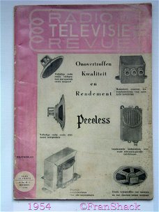 [1954] Radio en Televisie Revue, maandblad, Brans