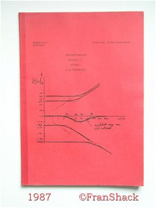 [1987] Syllabus: Netwerktheorie Mod. 3, Theuerzeit, HTG