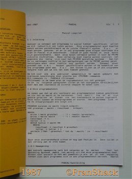 [1987] Syllabus: Handleiding PASCAL, Reken Centrum, HTG - 2