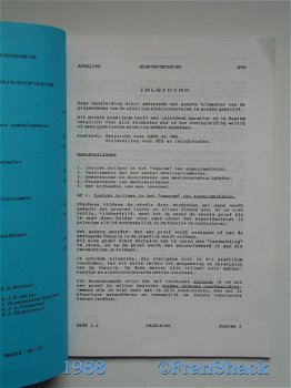 [1988] Syllabus: Handleiding Praktikum Elektrotechniek 1.1 , Mostert e.a., HTG - 2