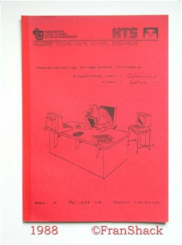 [1988] Syllabus: Handleiding Programma Ontwerp, v. H/ Reken Centrum, HTG - 1