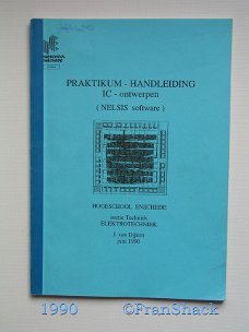 [1990] Syllabus: Praktikum-Handleiding IC-ontwerpen (NELSIS software), v. Dijken, HE