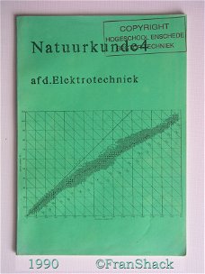 [1990] Syllabus: Natuurkunde 4 / afd Elektrotechniek, Ritzen, HE