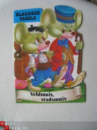 Klassieke Fabels - Veldmuis, stadsmuis - nr. 1