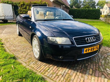 Audi A4 Cabriolet - 3.0 V6 Pro Line -YOUNGTIMER-LEER-STOELVER-NAVI-PDC-18