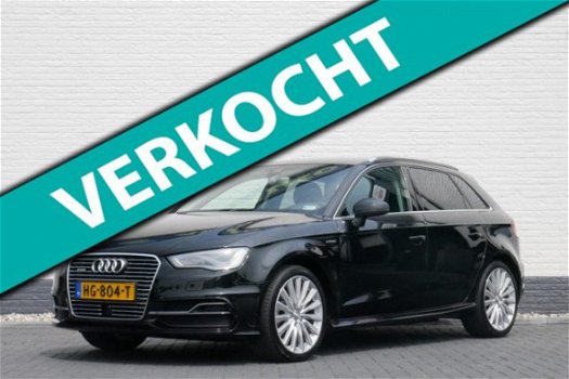 Audi A3 Sportback - 1.4 e-tron PHEV S-Line pakket Incl. Btw - 1