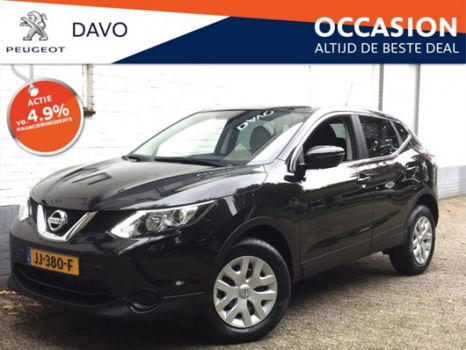 Nissan Qashqai - 1.2 115pk DIG-T Visia Airco Bluetooth Parkeersensoren - 1