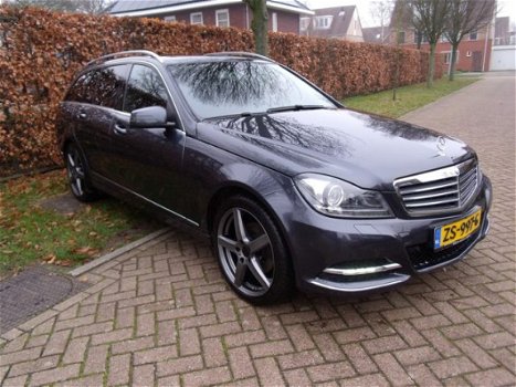 Mercedes-Benz C-klasse - C 250 T CGI Elegance Stationcar Automaat, alle optie's In onber - 1