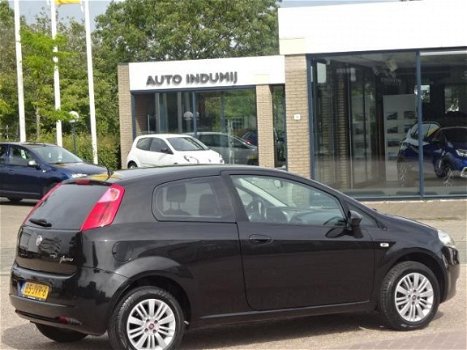 Fiat Grande Punto - 1.2 Edizione Lusso , bj.2009, zwart metallic, climate, NAP uitdraai met 135664 k - 1