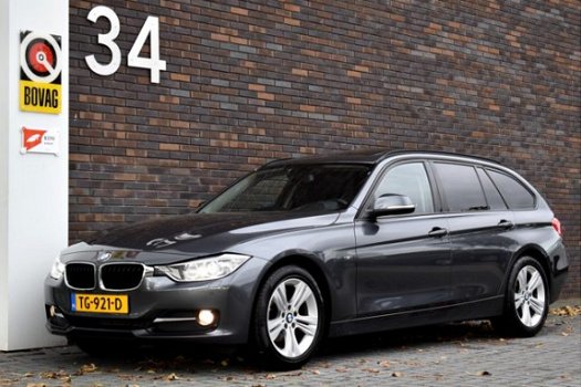 BMW 3-serie Touring - 318d PANORAMADAK LEDER SPORTSTOELEN XENON NAVIGATIE - 1