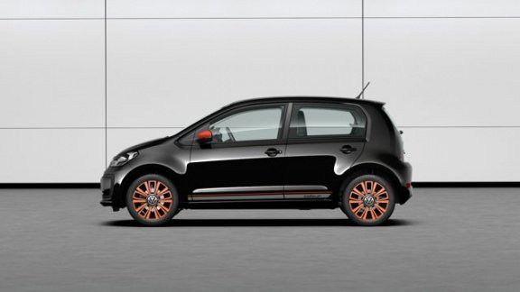 Volkswagen Up! - 1.0/60pk move up · Hot orange design · Regensensor · Airco - 1