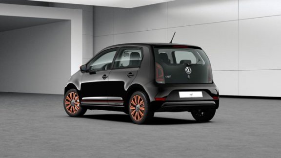 Volkswagen Up! - 1.0/60pk move up · Hot orange design · Regensensor · Airco - 1