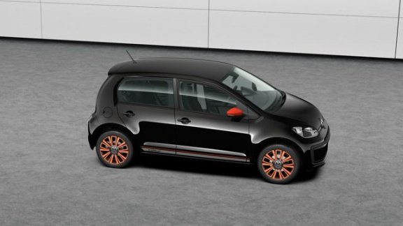 Volkswagen Up! - 1.0/60pk move up · Hot orange design · Regensensor · Airco - 1