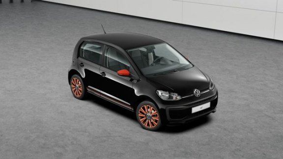 Volkswagen Up! - 1.0/60pk move up · Hot orange design · Regensensor · Airco - 1