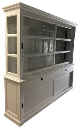 Buffetkast Putten wit - wit 260 x 50/40 x 220cm - nr. 1