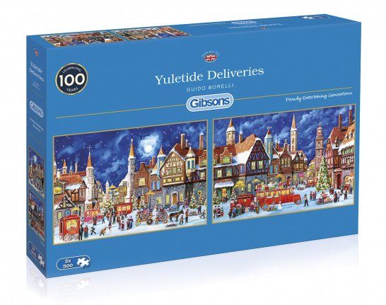 Gibsons - Yuletide Deliveries - 2 x 500 Stukjes - Afbeelding 2