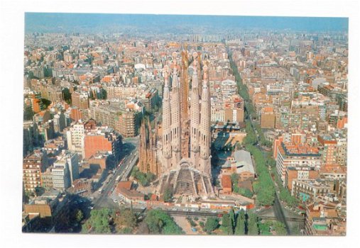 K149 Barcelona Templo Sagrada Familia / Spanje - 1