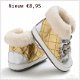 BABY GYMPEN IN GOUD ZILVER MET IMITATIE BONT MT 18/19/20/21 - 1 - Thumbnail