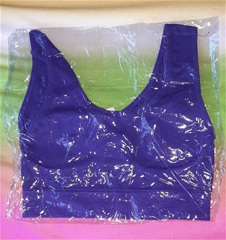 Paarse comfort bra, maat M/L *nieuw in verpakking* - 2