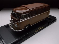 Nieuw in doos! modelauto Volkswagen bus t1 transsporter – Road Signature 1:18