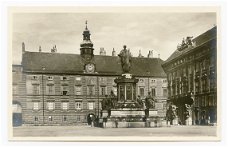 L015 Wenen Wien Burgplatz mit Denkmal Kaiser Franz I  / Oostenrijk