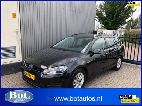 Volkswagen Golf Variant - 1.6 TDI Comfortline BlueMotion ECC / CRUISE / PARC ASSIST / LMV / NETTE AU - 1