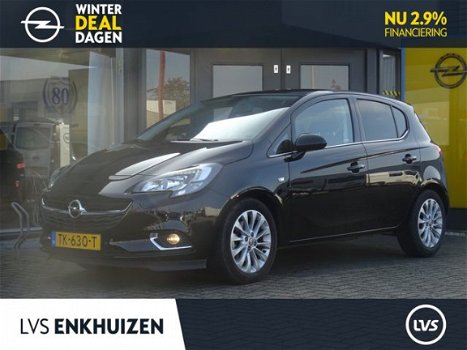 Opel Corsa - 1.0T 90 PK Online Edition 2.0: ECC - NAVI - PDC - CAMERA - LMV - 1