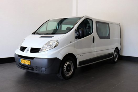 Renault Trafic - 2.0 dCi 115PK L2H1 - Dubbel Cabine - Airco - Navi - € 9.950, - Ex - 1