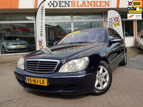 Mercedes-Benz S-klasse - 350 Prestige BJ.03 / Navi / Leer / Stoelmassage / Zeer Exclusief / VOL - 1