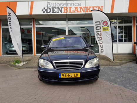 Mercedes-Benz S-klasse - 350 Prestige BJ.03 / Navi / Leer / Stoelmassage / Zeer Exclusief / VOL - 1