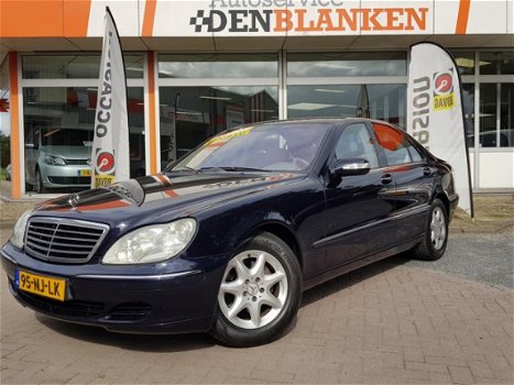 Mercedes-Benz S-klasse - 350 Prestige BJ.03 / Navi / Leer / Stoelmassage / Zeer Exclusief / VOL - 1