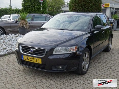 Volvo V50 - 1.6D 2007 Facelift Leer Xenon Zwart - 1