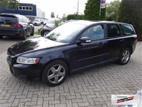 Volvo V50 - 1.6D 2007 Facelift Leer Xenon Zwart - 1