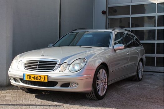 Mercedes-Benz E-klasse Combi - 240 Avantgarde/Automaat/Clima/Cruise/18 inch/Zonnedak/Bijtellingsvrie - 1