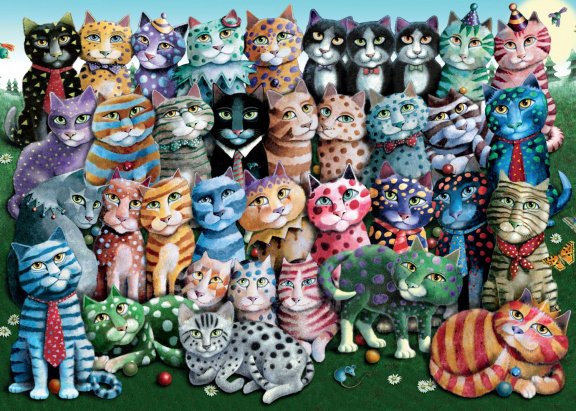 Anatolian - Cat Family Reunion - 1000 Stukjes Nieuw - nr. 1