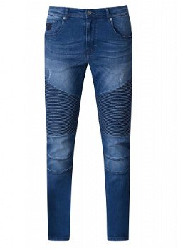 Grote maten jeans trendy wassings | Bigmensfashion!! - 5