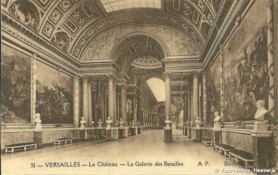 Frankrijk Versailles Le Chateau La galerie des Batailles - 1